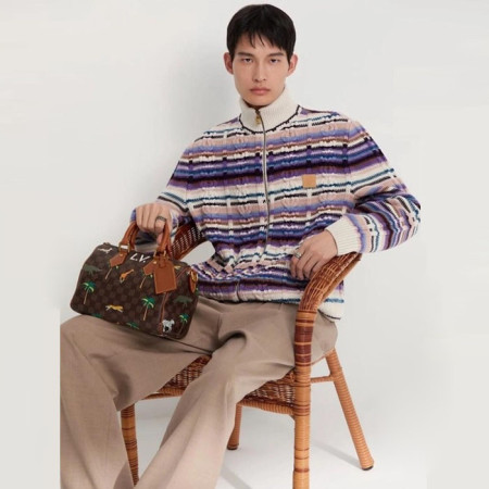 루이비통 남성 니트 자켓 - Louis vuitton Mens Knit Jacket - lvc13019x