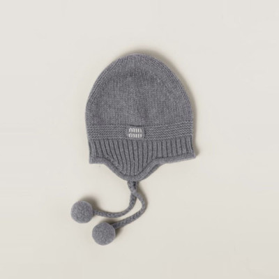 미우미우 여성 비니 - Miumiu Womens Beanie - acc6724x
