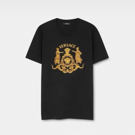 베르사체 남성 반팔 티셔츠 - Versace Mens Round Tshirts - vec13027x