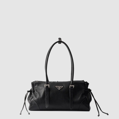 프라다 여성 보니 미디엄 앤티크 가죽 토트백 1BG628 - Prada Womens Bonnie Medium Antique Leather Tote Bag - prb13191x