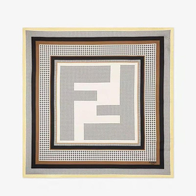 펜디 여성 FF 스퀘어 스카프 - Fendi Womens FF Square Scarf - acc6740x