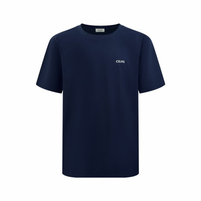 셀린느 남성 반팔 티셔츠 - Celine Mens Round Tshirt - cec13079x