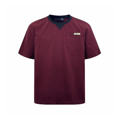 프라다 남성 라운드 반팔티 - Prada Mens Round Tshirt - prc13093x