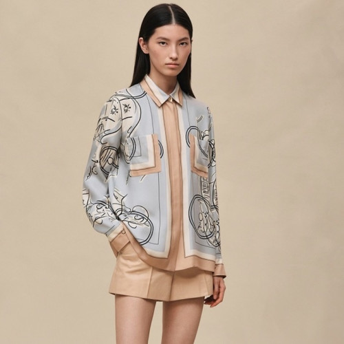 에르메스 여성 Palefroi Remix 클래식 셔츠 - Hermes Womens Palefroi Remix Classic Shirts - prc13095x