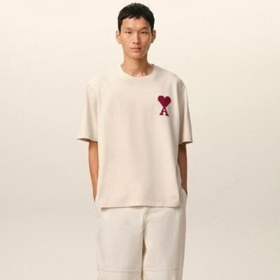 아미리 남성 반팔 티셔츠 - Amiri Mens Round Tshirt - amc13099x