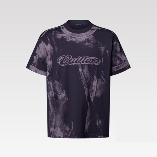 루이비통 남성 라운드 반팔 티셔츠 - Louis vuitton Mens Round Tshirt - lvc13101x