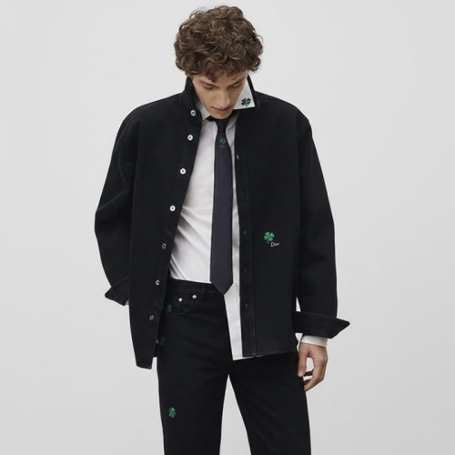 디올 남성 클래식 셔츠 - Dior Mens Dress Shirt - dic13110x