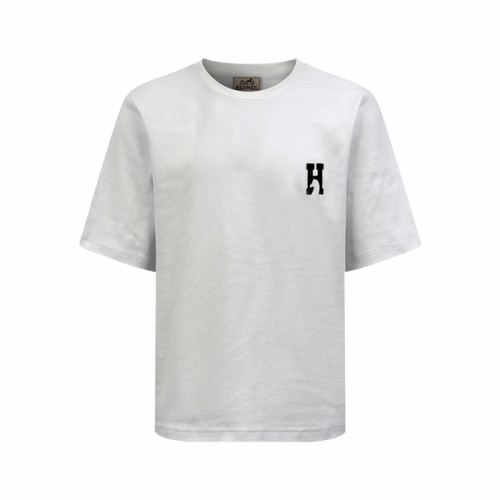 에르메스 남성 라운드 반팔티 - Hermes Mens Round Tshirt - hec13115x