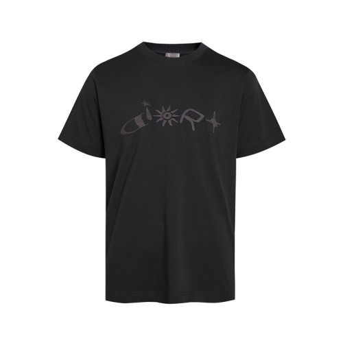 디올 남성 라운드 반팔 티셔츠 - Dior Mens Round Tshirt - dic13124x