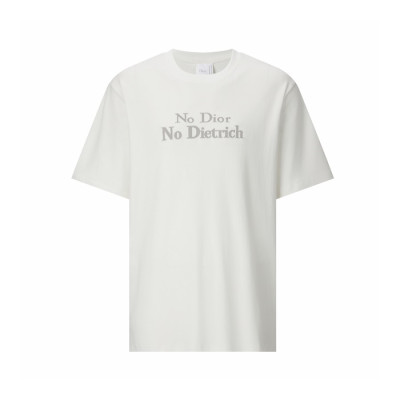 디올 남성 라운드 반팔 티셔츠 - Dior Mens Round Tshirt - dic13125x