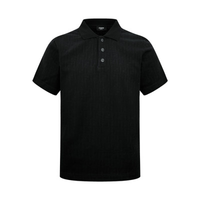 펜디 남성 폴로 반팔 티셔츠 - Fendi Mens Polo Tshirt - fec13130x