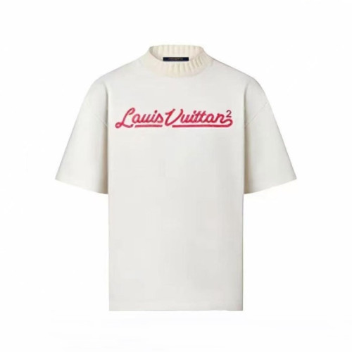 루이비통 남성 라운드 반팔 티셔츠 - Louis vuitton Mens Round Tshirt - lvc13144x