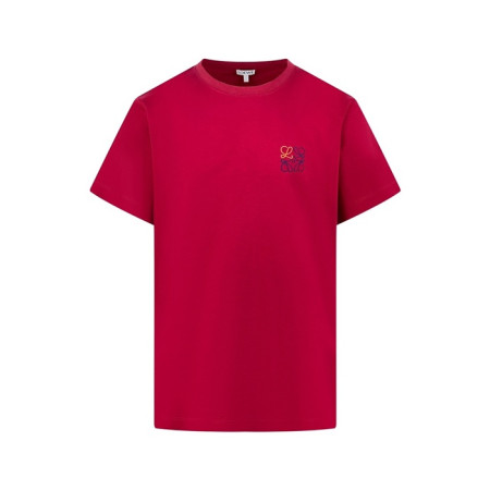 로에베 남성 라운드 반팔티 - Loewe Mens Round Tshirt - loc13149x