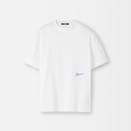 자크뮈스 남성 라운드 반팔티 - Jacquemus Mens Round Tshirt - jac13157x