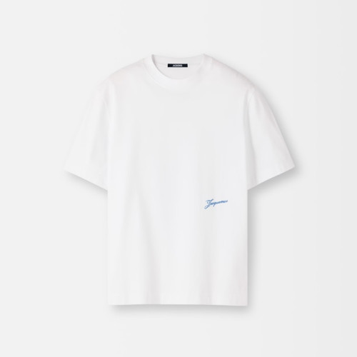 자크뮈스 남성 라운드 반팔티 - Jacquemus Mens Round Tshirt - jac13157x