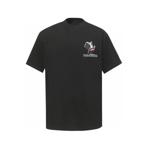 루이비통 남성 라운드 반팔 티셔츠 - Louis vuitton Mens Round Tshirt - lvc13176x