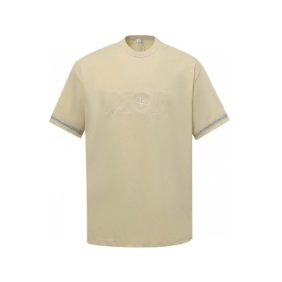 스톤아일랜드 남성 라운드 반팔 티셔츠 - Stone Island Mens Round Tshirt - stc13177x