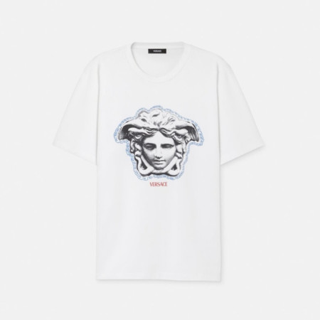 베르사체 남성 반팔 티셔츠 - Versace Mens Round Tshirts - vec13203x