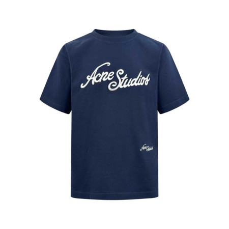 아크네 남성 크루넥 반팔티 - Acne Mens Round Tshirt - anc13206x