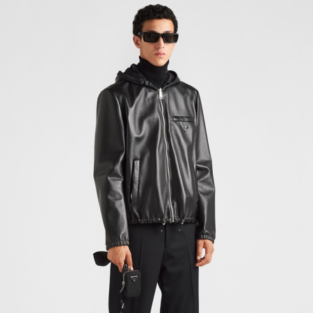프라다 남성 가죽 자켓 - Prada Mens Leather Jacket - prc13213x
