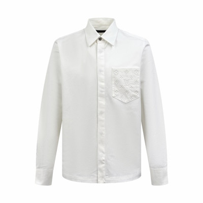 루이비통 남성 클래식 셔츠 - Louis vuitton Mens Dress Shirts - lvc13221x