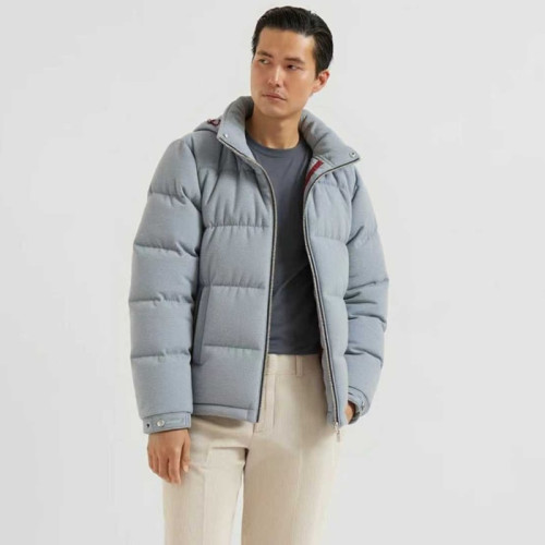 브루넬로쿠치넬리 남성 다운 패딩 - Brunello Cucinelli Mens Down Padding - brc13265x