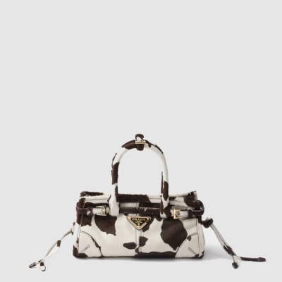 프라다 여성 보니 미니 가죽 핸드백 1BA486 - Prada Womens Bonnie Mini Leather Handbag - prb13285x