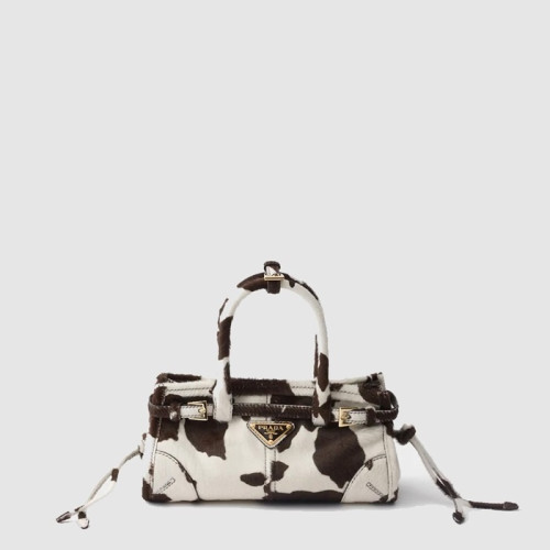 프라다 여성 보니 미니 가죽 핸드백 1BA486 - Prada Womens Bonnie Mini Leather Handbag - prb13285x