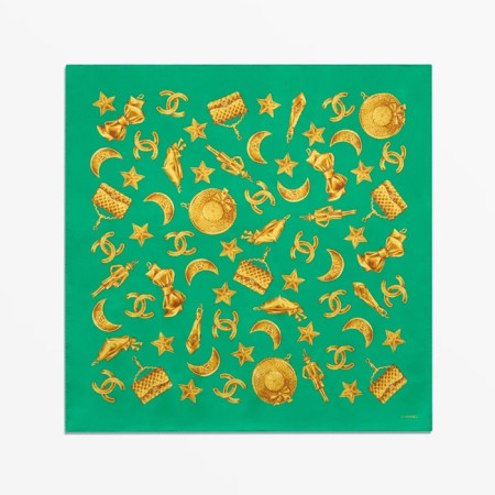 샤넬 여성 스퀘어 스카프 - Chanel Womens Square Scarf - acc6849x