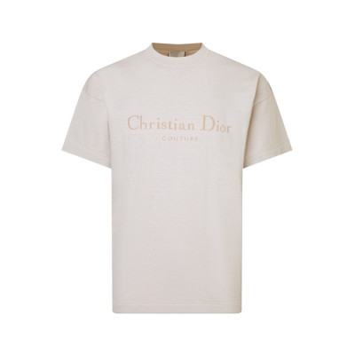 디올 남성 라운드 반팔 티셔츠 - Dior Mens Round Tshirt - dic13271x