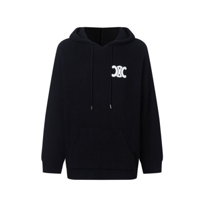 셀린느 남성 후드 니트웨어 - Celine Mens Hood Knitwear - cec13295x