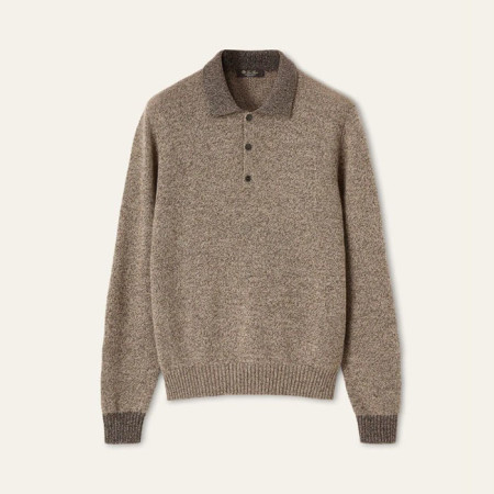 로로피아나 남성 폴로 스웨터 - Loro Piana Mens Polo Sweater - lpc13299x