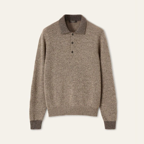 로로피아나 남성 폴로 스웨터 - Loro Piana Mens Polo Sweater - lpc13299x