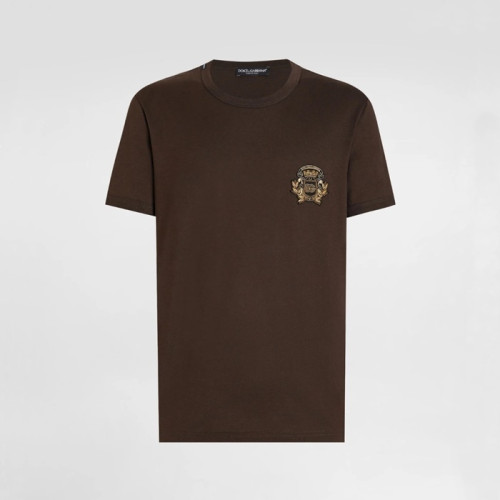 돌체앤가바나 남성 라운드 반팔 티셔츠 - Dolce&Gabbana Mens Round Tshirt - doc13300x