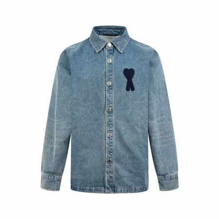 아미 남성 베이직 셔츠 - Ami Mens Basic Shirts - amc13302x