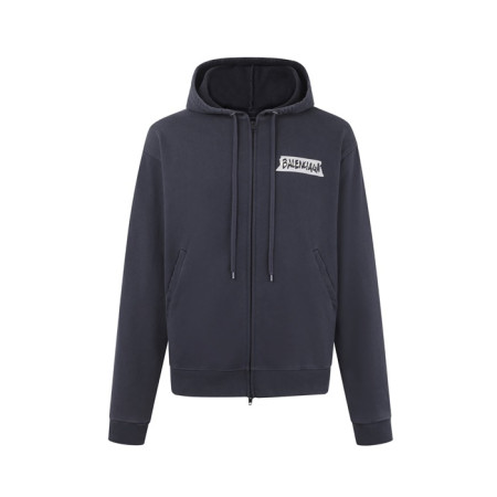 발렌시아가 남/녀 집업 후드티 - Balenciaga Unisex Zip-up Hooded - bac13312x