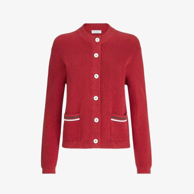 브루넬로쿠치넬리 여성 라운드 가디건 - Brunello Cucinelli Womens Round Cardigan - brc13325x