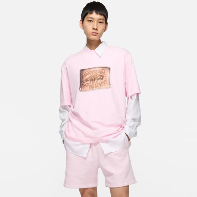 아크네 남/녀 라운드 반팔티 - Acne Unisex Round Tshirt - anc13348x