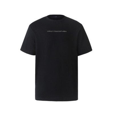 루이비통 남성 라운드 반팔 티셔츠 - Louis vuitton Mens Round Tshirt - lvc13351x