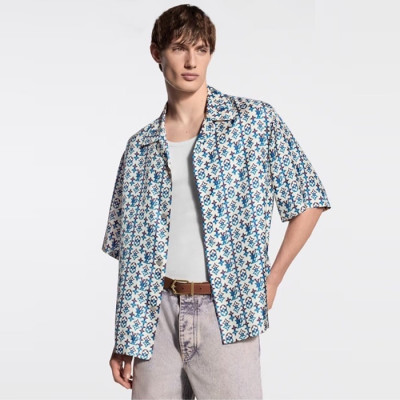 루이비통 남성 반팔 셔츠 - Louis vuitton Mens Polo Shirts - lvc13353x