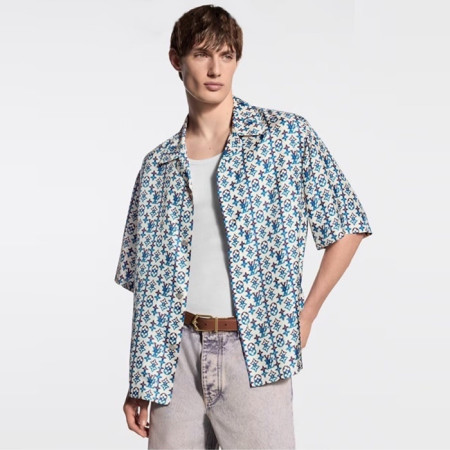 루이비통 남성 반팔 셔츠 - Louis vuitton Mens Polo Shirts - lvc13353x