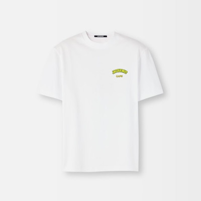 자크뮈스 남성 라운드 반팔티 - Jacquemus Mens Round Tshirt - jac13355x