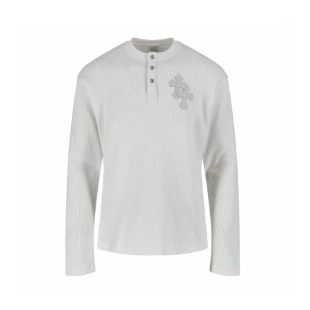 크롬하츠 남성 라운드 긴팔티 - Chrome Hearts Mens Round Tshirt - chc13372x