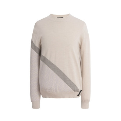 펜디 남성 라운드 스웨터 - Fendi Mens Round Sweater - fec13383x