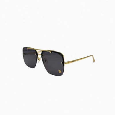 베르사체 남성 프리미엄 메탈 프레임 선글라스 - Versace Mens Premium Metal Frame Sunglasses - acc6914x