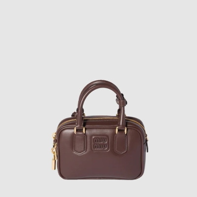 미우미우 여성 아르카디 가죽 백 - Miumiu Womens Arcadi Leather Bag - mib13354x