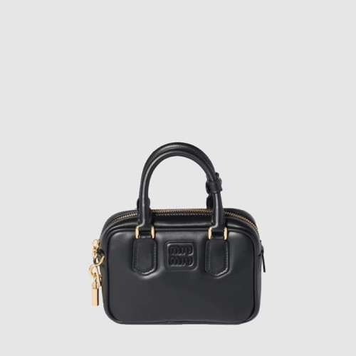 미우미우 여성 아르카디 가죽 백 - Miumiu Womens Arcadi Leather Bag - mib13355x