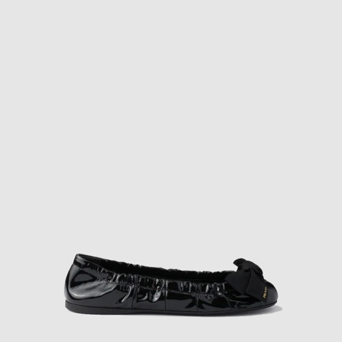 프라다 여성 가죽 발레리나 - Prada Womens Leather Ballerina - prs9003x