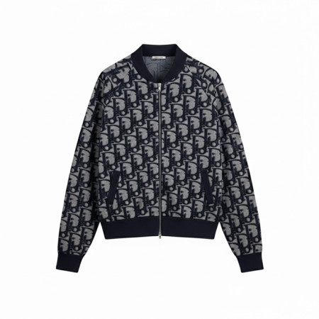 디올 남성 오블리크 봄버 재킷 - Dior Mens Oblique Bomber Jacket - dic13401x