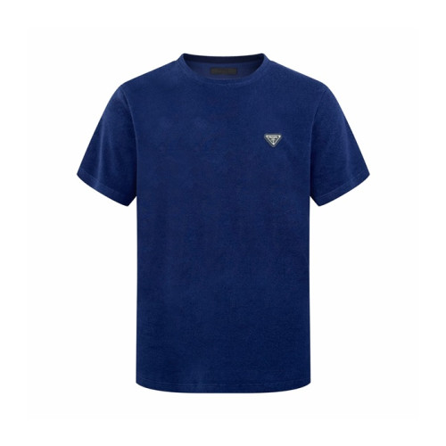 프라다 남성 라운드 반팔티 - Prada Mens Round Tshirt - prc13404x